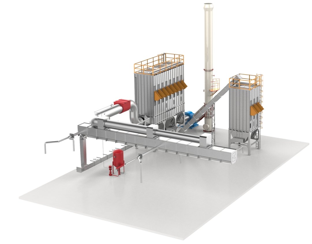 Pulse jet bag house dust collector system