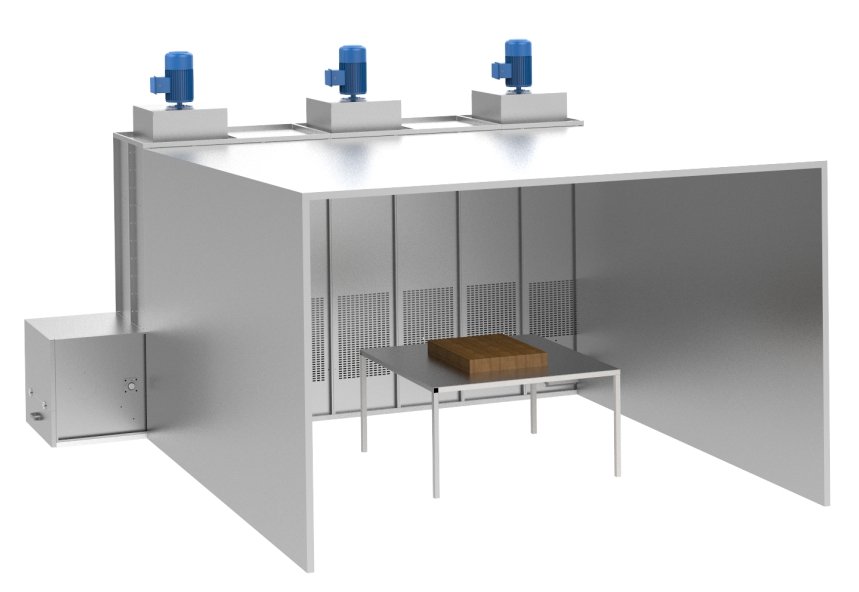 Dry grinding dust removal equipment